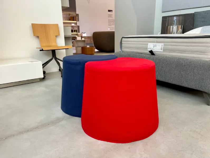 Pouf moderno modello Remy Flou in Offerta Outlet