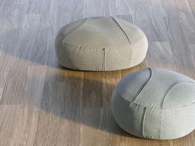 Pouf modello Sassi moderno Doimo salotti a PREZZI OUTLET