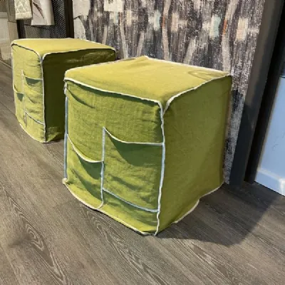 Pouf moderno modello Cv 125 cookie Collezione esclusiva a prezzo scontato