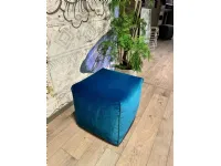 Pouf in tessuto Dove vuoi a marchio Longoni poltrone e divani a prezzo scontato