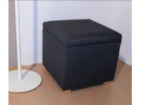 Pouf in tessuto Kubo a marchio Collezione esclusiva a prezzo ribassato
