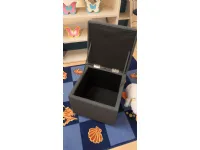 Pouf in tessuto Kubo a marchio Collezione esclusiva a prezzo ribassato