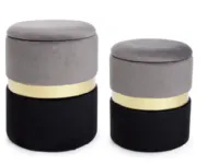 Pouf moderno modello Polly Artigianale a prezzo scontato