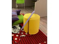 Pouf moderno modello Pouf giallo Nidi in Offerta Outlet