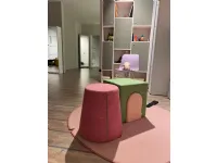 Pouf in tessuto Pouf iori e ello a marchio Nidi a prezzo ribassato