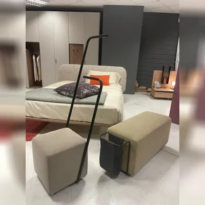 Pouf in tessuto Pouf mondrian a marchio Santalucia a prezzo ribassato