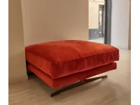Pouf in tessuto Frank a marchio Le comfort a prezzo scontato