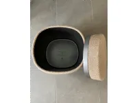 Pouf in tessuto Nobu a marchio Alf da fre a prezzo ribassato