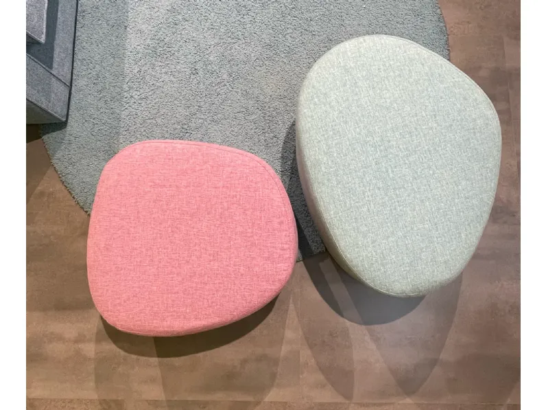 Pouf in tessuto Pouf  a marchio Doimo cityline a prezzo scontato