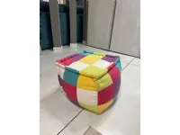 Pouf in tessuto Pouf a marchio Doimo cityline a prezzo ribassato