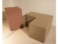 Pouf modello Tetris design Musa salotti a PREZZI OUTLET