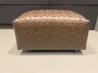 Pouf Bangkok Flexform in offerta, testa di moro, senza letto.