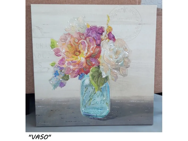 Magnifico quadro con fiori Vari Manie a prezzo scontato