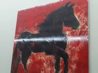 QUADRO Artigianale Cavallo SCONTATO