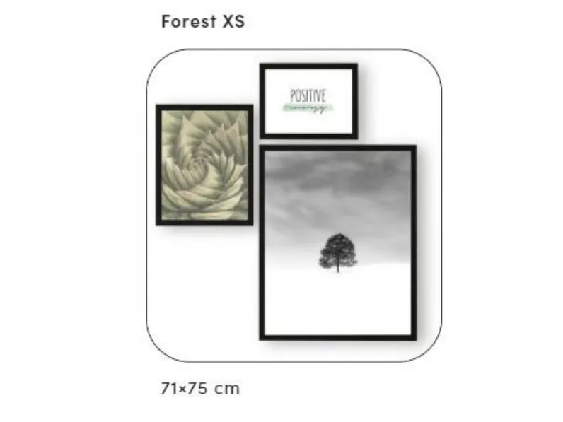 Quadro astratto Forest xs Tomasella in Offerta Outlet 