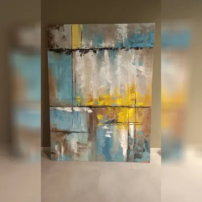 Quadro astratto Quadro astratto lisbona Artigianale in offerta