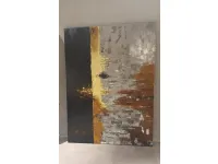 Splendido quadro astratto Quadro golden earth Artigianale a prezzo scontato