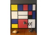 Quadro astratto Stampa mondrian Artigianale a prezzo scontato