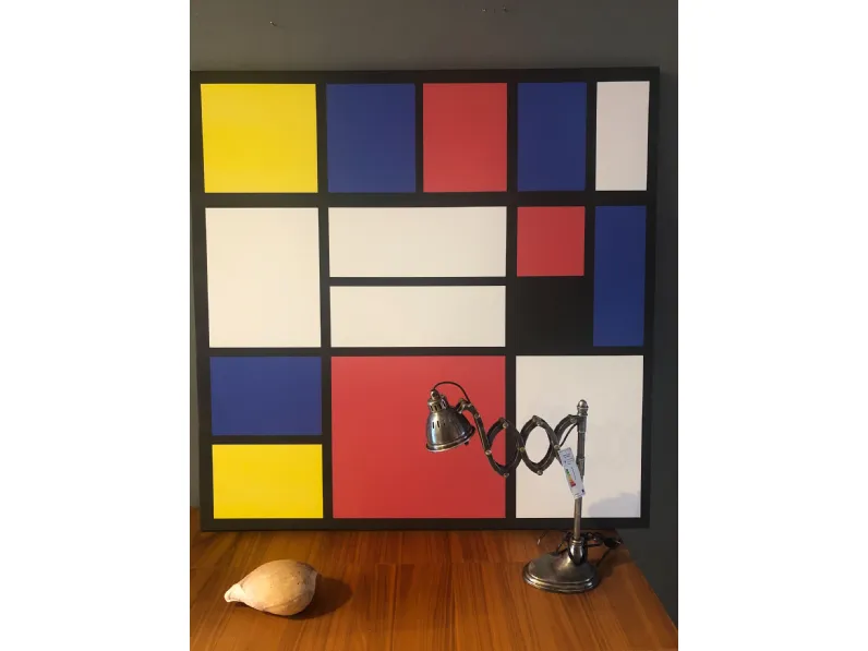 Quadro astratto Stampa mondrian Artigianale a prezzo scontato