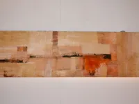 Quadro Colore acrilico, carta velina e gesso con un ribasso del 50%