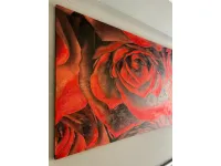 Quadro con fiori in offerta Manie Rosa rossa