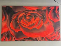 Quadro con fiori in offerta Manie Rosa rossa