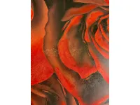 Quadro con fiori in offerta Manie Rosa rossa