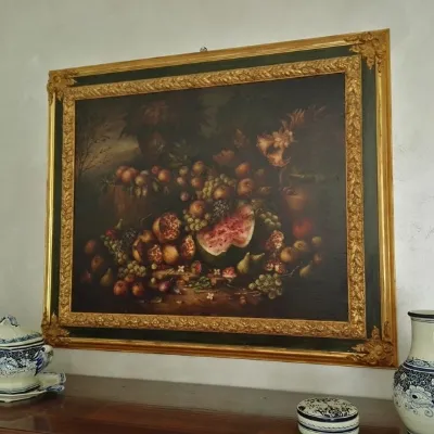 Quadro natura morta Olio su tela Artigianale a prezzi convenienti