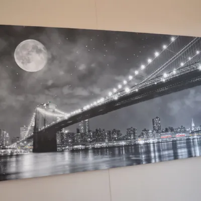 Magnifico quadro paesaggio City Artigianale in Offerta Outlet