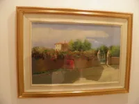 Quadro paesaggio Paesaggio Artigianale con forte sconto