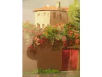 Quadro paesaggio Paesaggio Artigianale con forte sconto