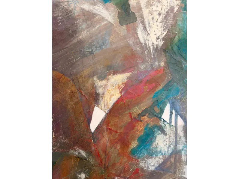 Magnifico quadro altre tipologie Quadro materico su tela Artigianale a prezzo Outlet