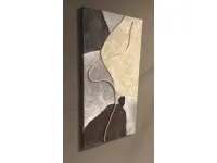 Magnifico quadro astratto Quadro terra Artigianale in Offerta Outlet