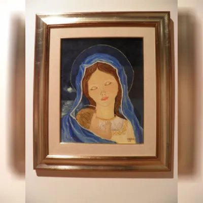 Quadro religioso Madonna Artigianale a prezzi convenienti