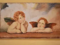 Quadro religioso Putti Artigianale a prezzi convenienti