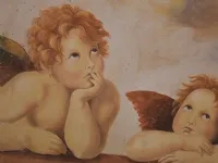 Quadro religioso Putti Artigianale a prezzi convenienti