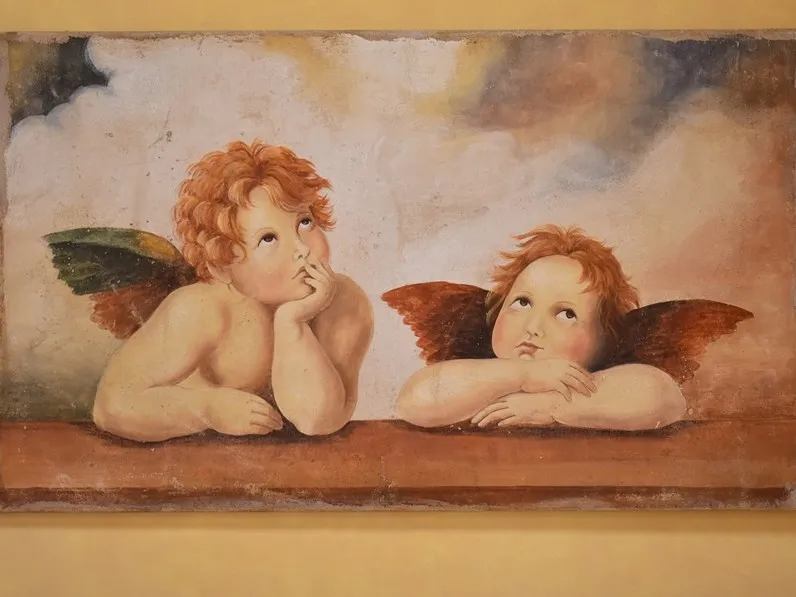 Quadro religioso Putti Artigianale a prezzi convenienti