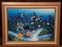 Scopri l'incredibile quadro marino artigianale scontato! Un'occasione imperdibile per arredare la tua casa con stile!