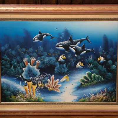 Scopri l'incredibile quadro marino artigianale scontato! Un'occasione imperdibile per arredare la tua casa con stile!