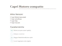 Rete letto a prezzi convenienti modello Capri motore compatto di Sogno veneto 