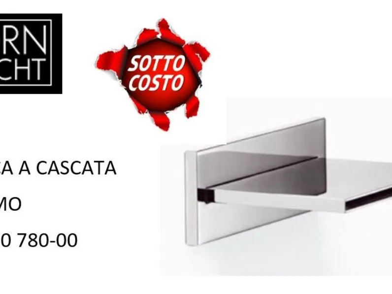 Rubinetto modello Dornbracht 13410780-00 mem - cascata per vasca e doccia - cromo - attacco 1/2 Artigianale per il bagno di casa SCONTATO