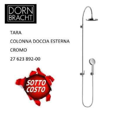 Rubinetto per il bagno di casa Dornbracht colonna doccia tara elemental 27 623 892-00 cromo Artigianale a prezzi convenienti