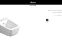 Sanitari bagno modello Degrade a marchio Simas in Ceramica a prezzo scontato