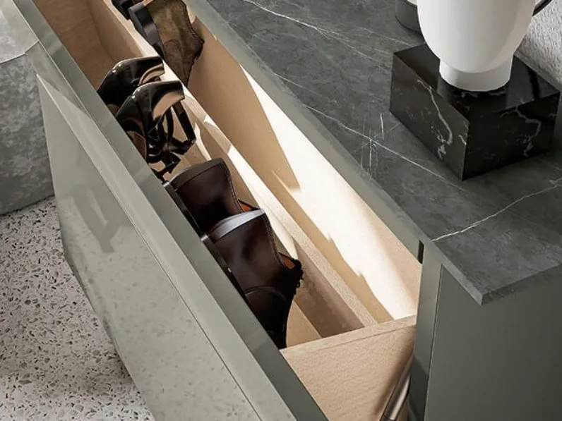 Scarpiera Hosoi stile design a marchio Birex scontata