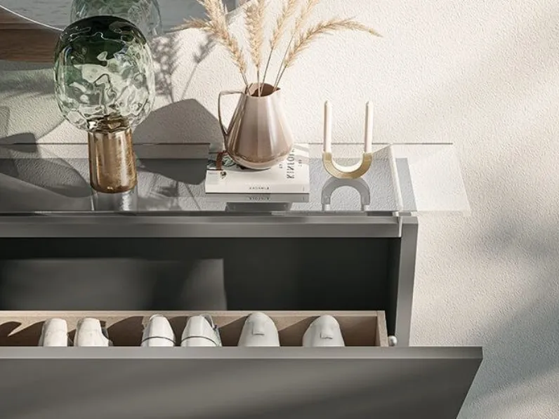 Scarpiera Hosoi stile design a marchio Birex scontata