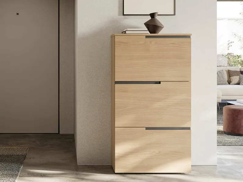Scarpiera in melaminico Gola up di Birex in offerta