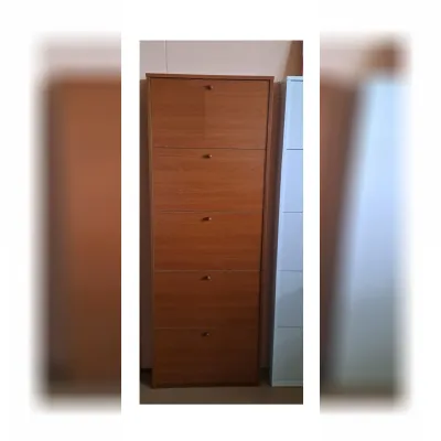 Scarpiera in melaminico Salvaspazio di &tradition con forte sconto