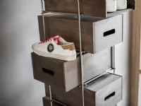 Scarpiera modello Manolo Mogg in stile design in offerta 