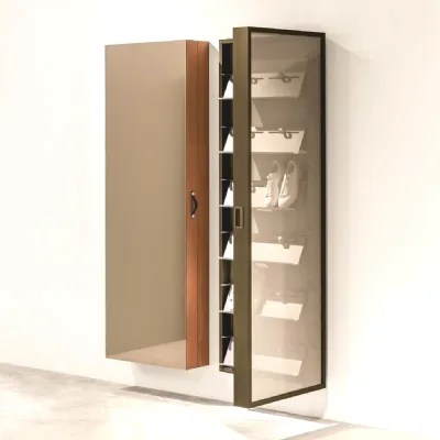 Scarpiera Boxone stile design a marchio Kristalia