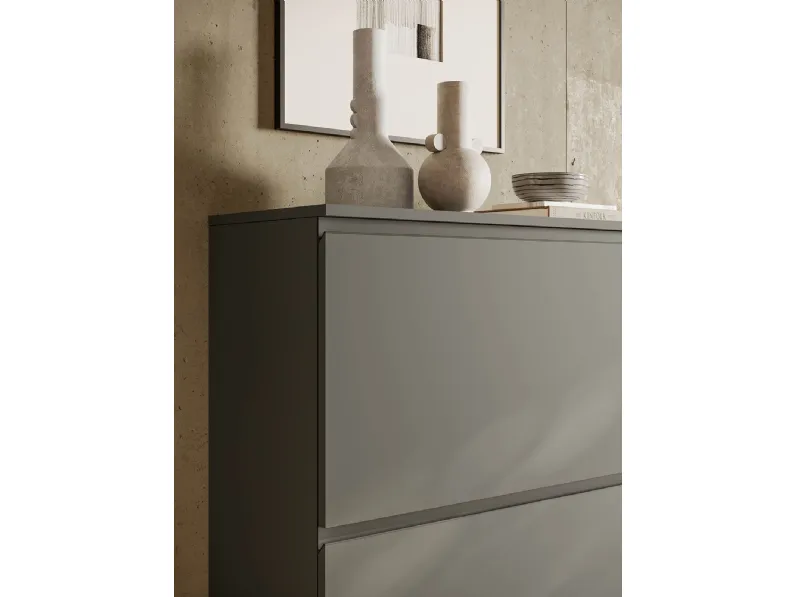 Scarpiera modello Minima di Birex in melaminico a prezzo Outlet